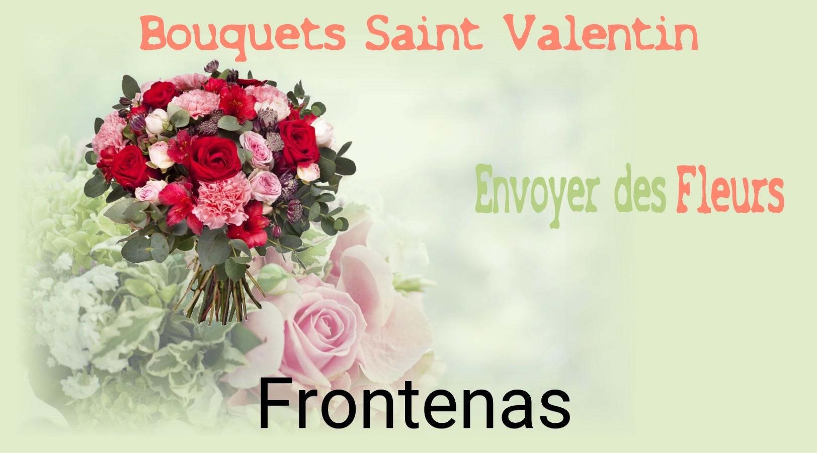 Roses de Saint-Valentin livrées à Frontenas